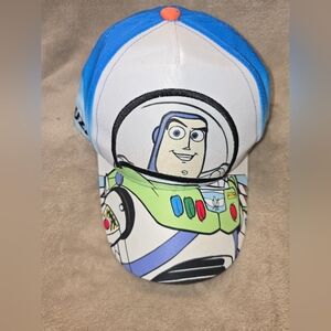 Toy Story, Buzz Lightyear Kids' Cap - White, Blue & Green